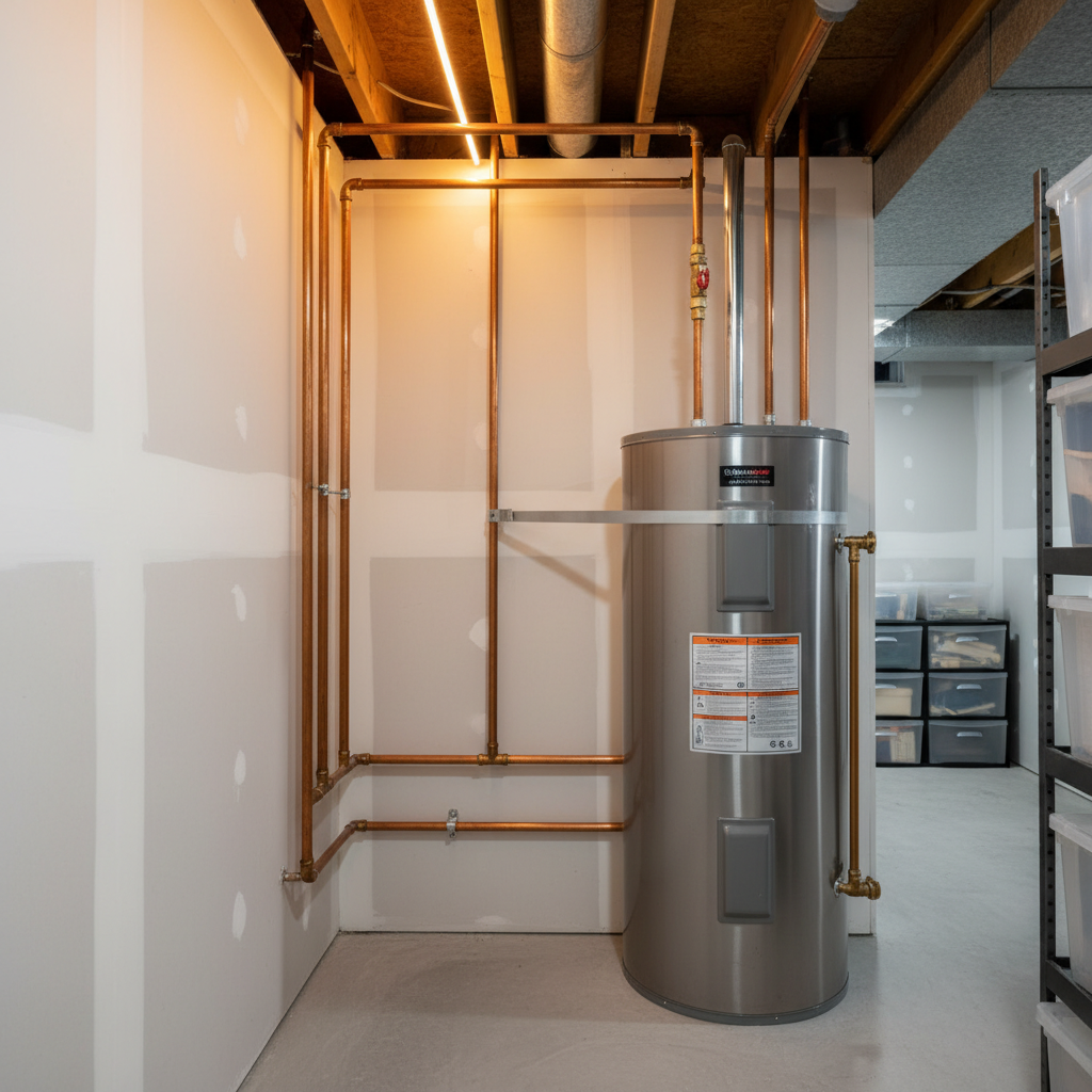 Installation de chauffe-eau
