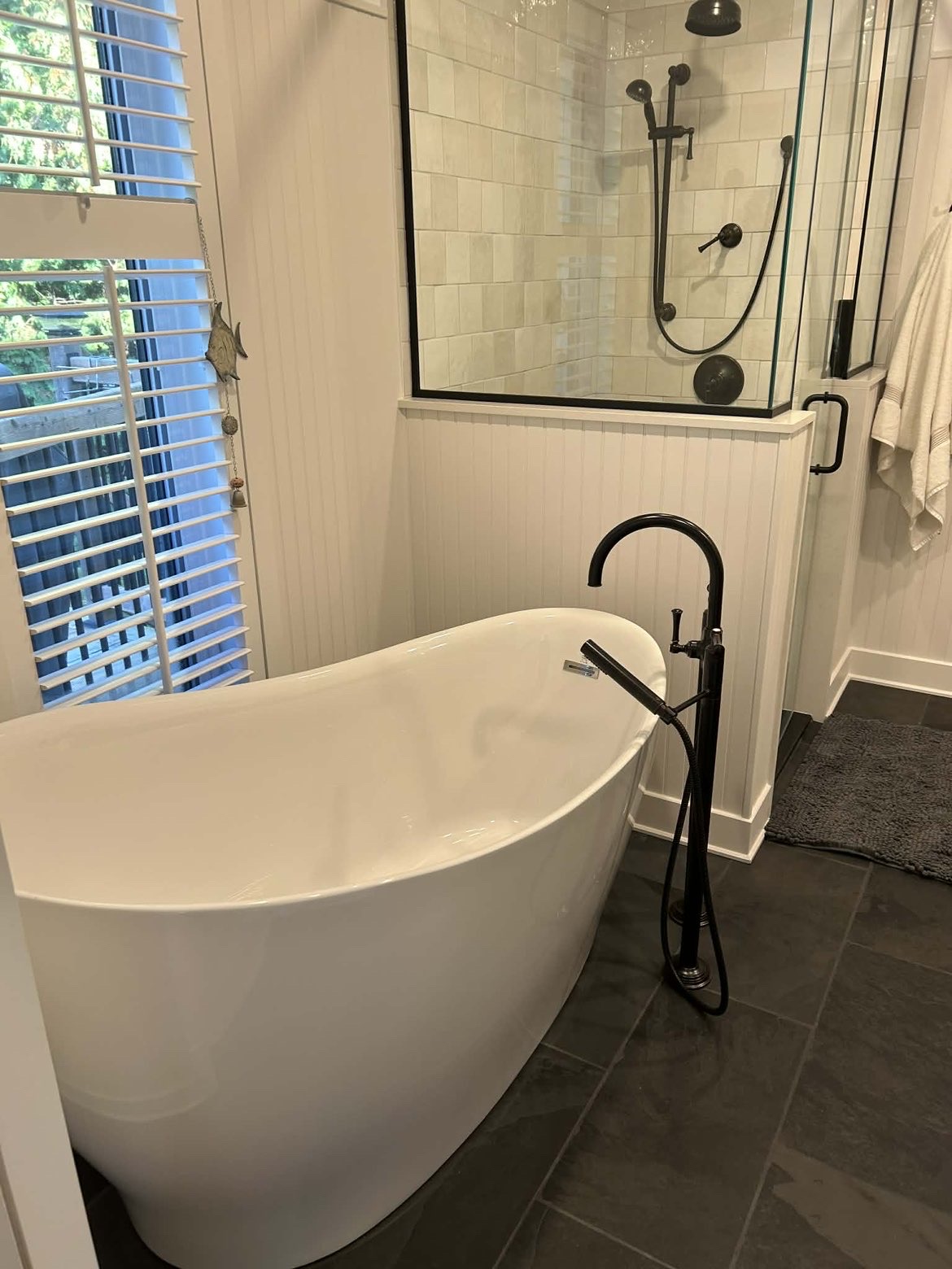 Salle de bain rénovée